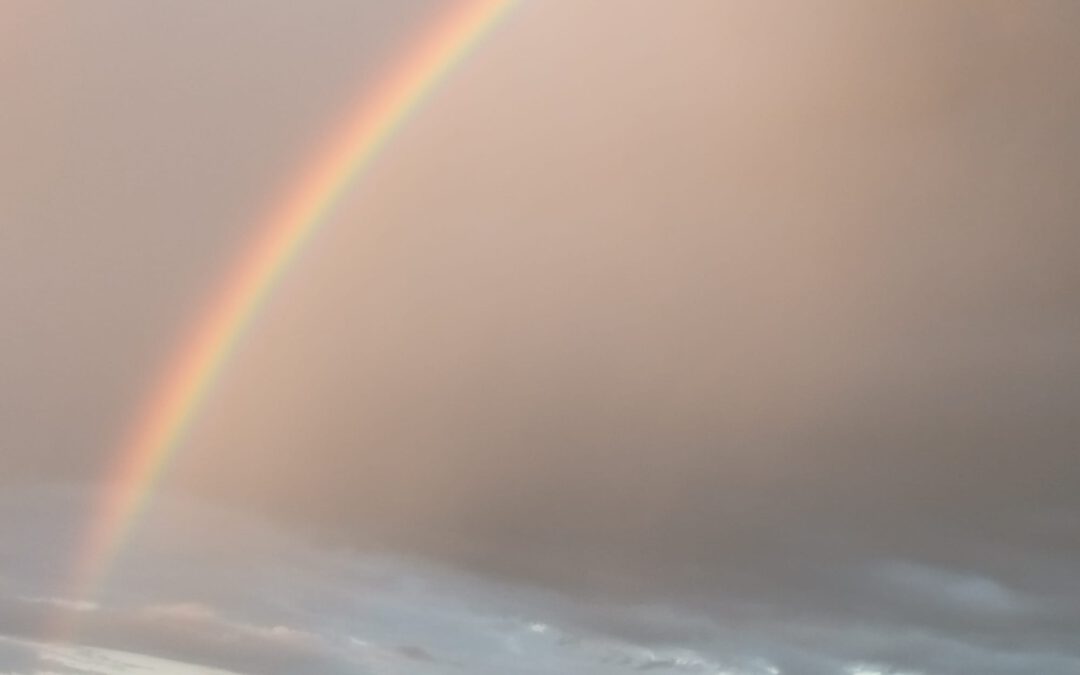 Trauriger Regenbogen